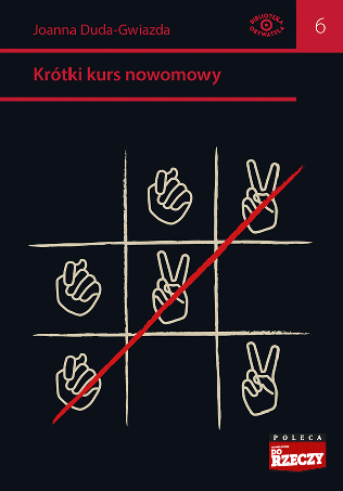 Joanna Duda-Gwiazda, „Krótki kurs nowomowy” – okładka