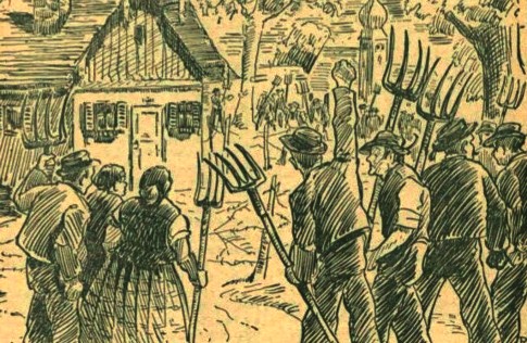 Dzień Chama – Dzień Swobody  (chłopski bunt 165 lat później)