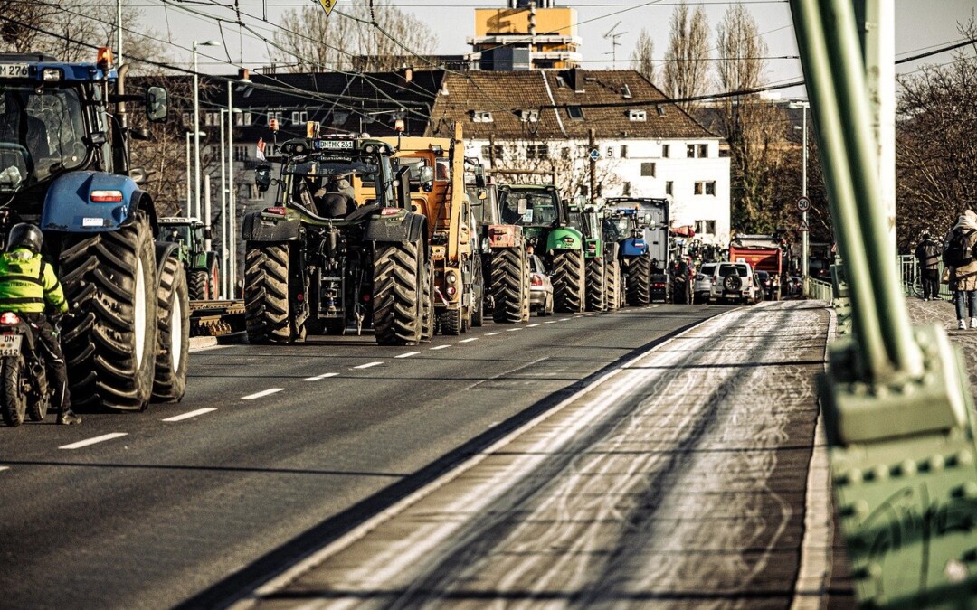 Rolnicy wyszli na ulice