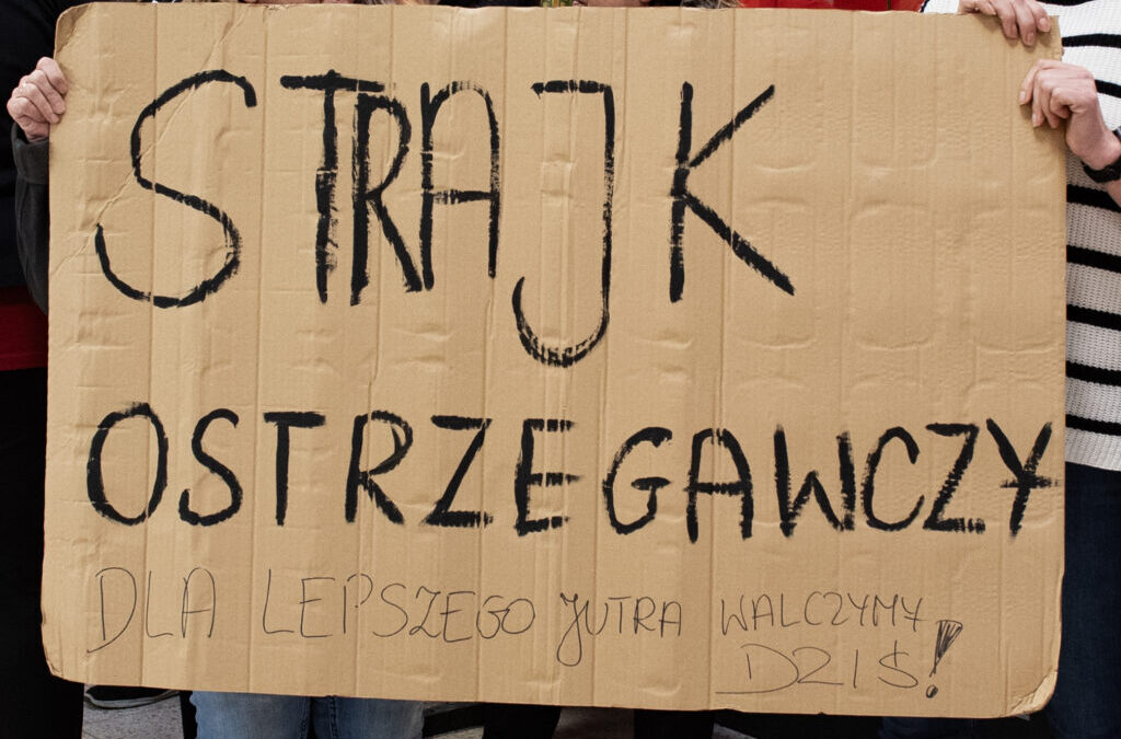 Strajk zamiast handlu