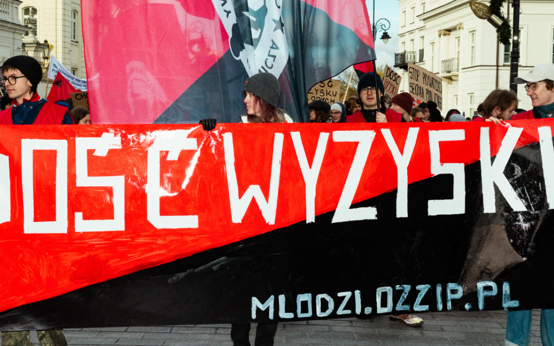 Socjalny marsz młodych