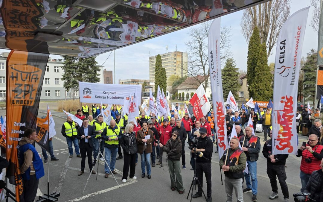 Hutnicy żądają inwestycji